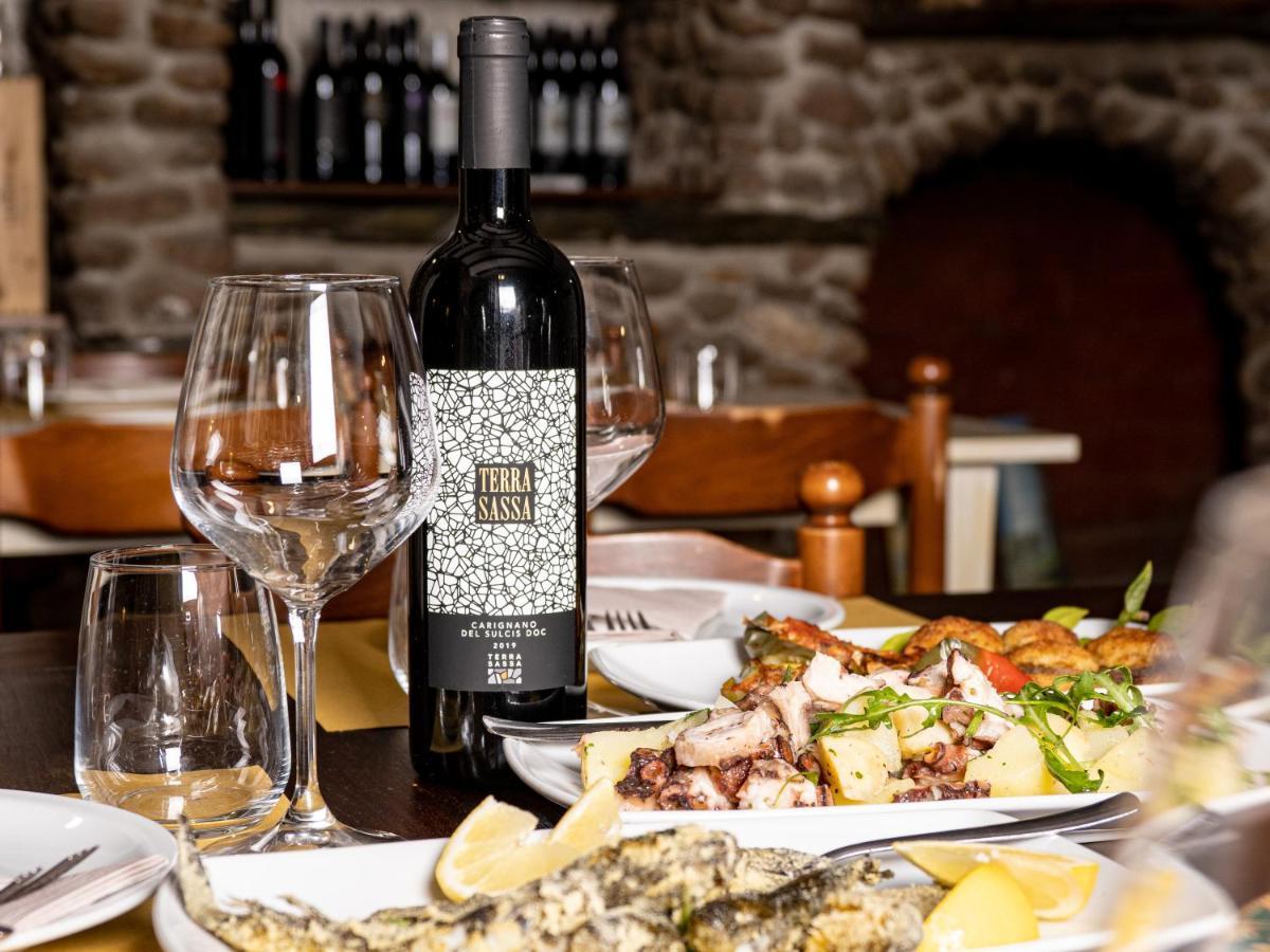 Albergo Ristorante Locanda Rosella Giba Ngoại thất bức ảnh
